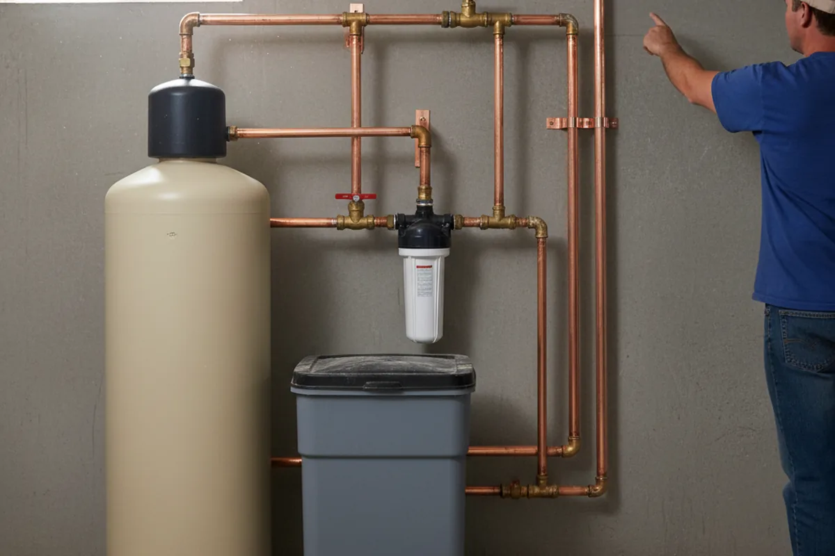 Whole-house water treatment system installed in Cabazon